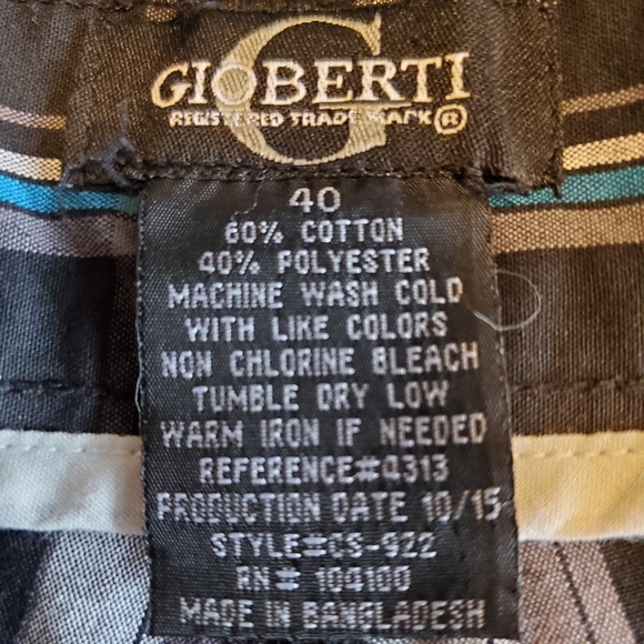 Men's Bermuda shorts, plaid - Picture 3 of 4